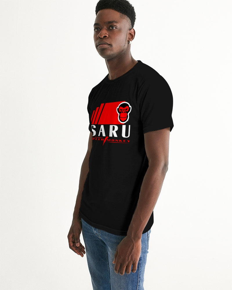 Speed Monkey Men's Raiju Saru Red Graphic Tee