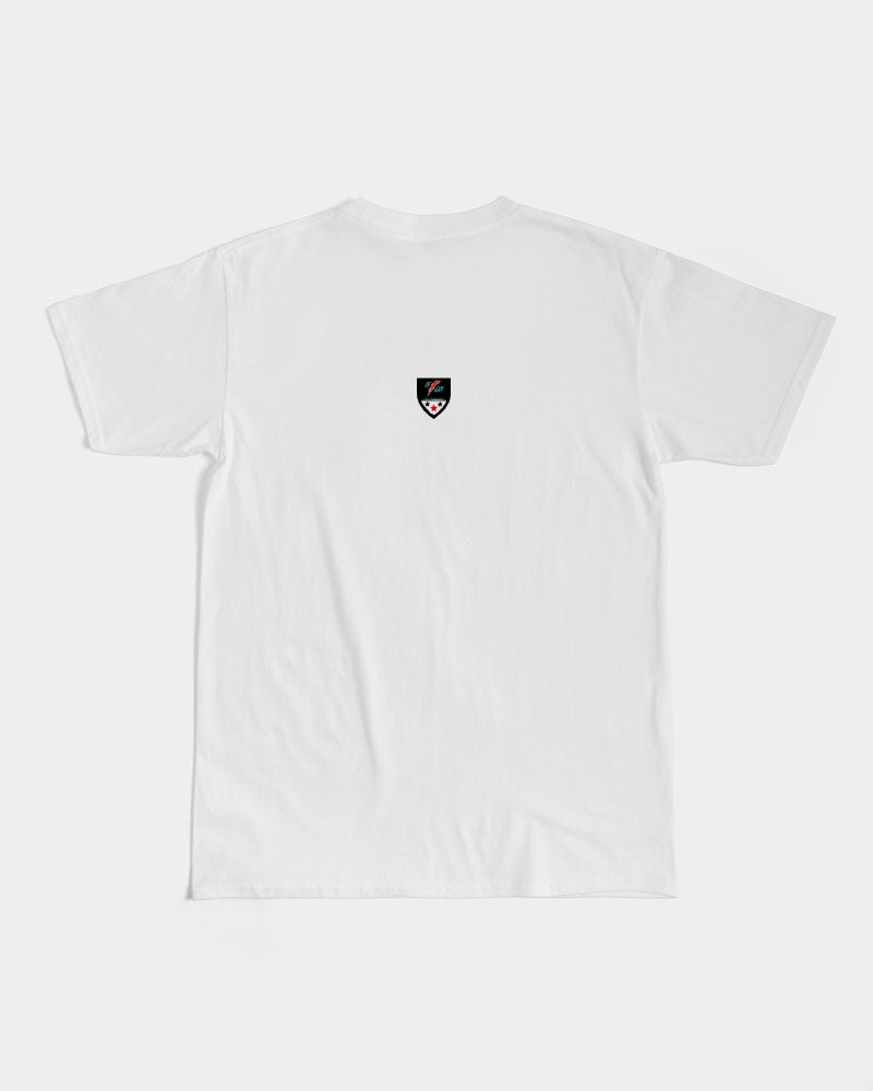 Speed Monkey Men's Raiju Saru White Graphic Tee