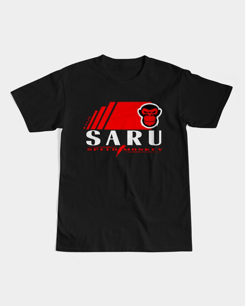 Speed Monkey Men's Raiju Saru Red Graphic Tee