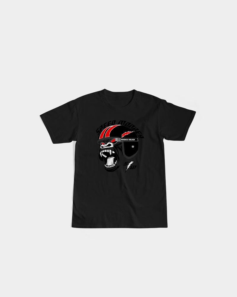 Speed Monkey Men's Retro Helmet Graphic Tee