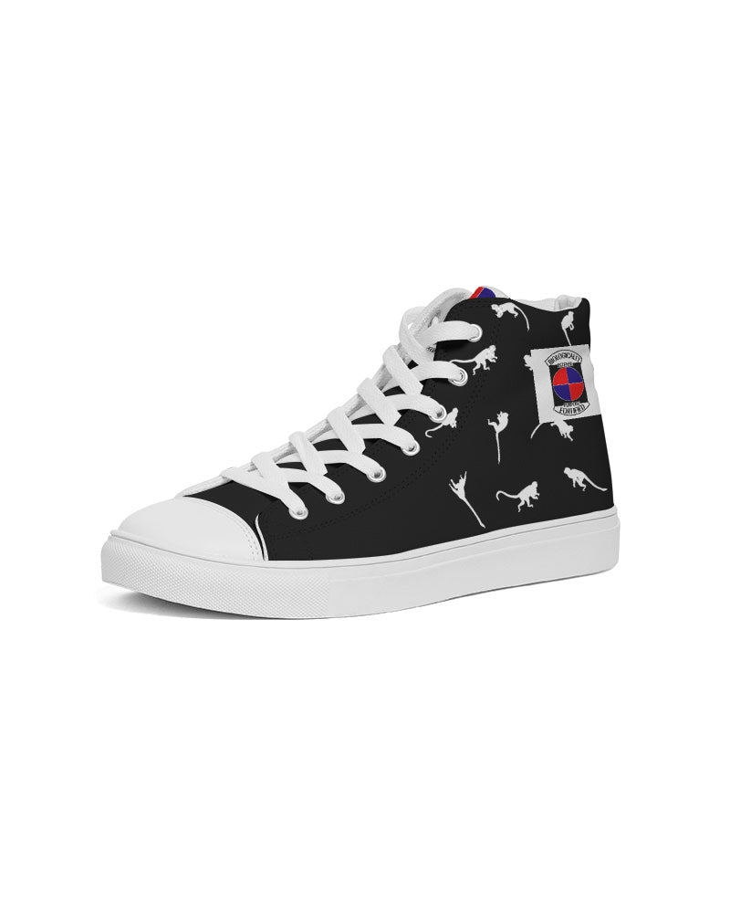 Speed Monkey Men's Corcovado Black Hightop Canvas Shoe