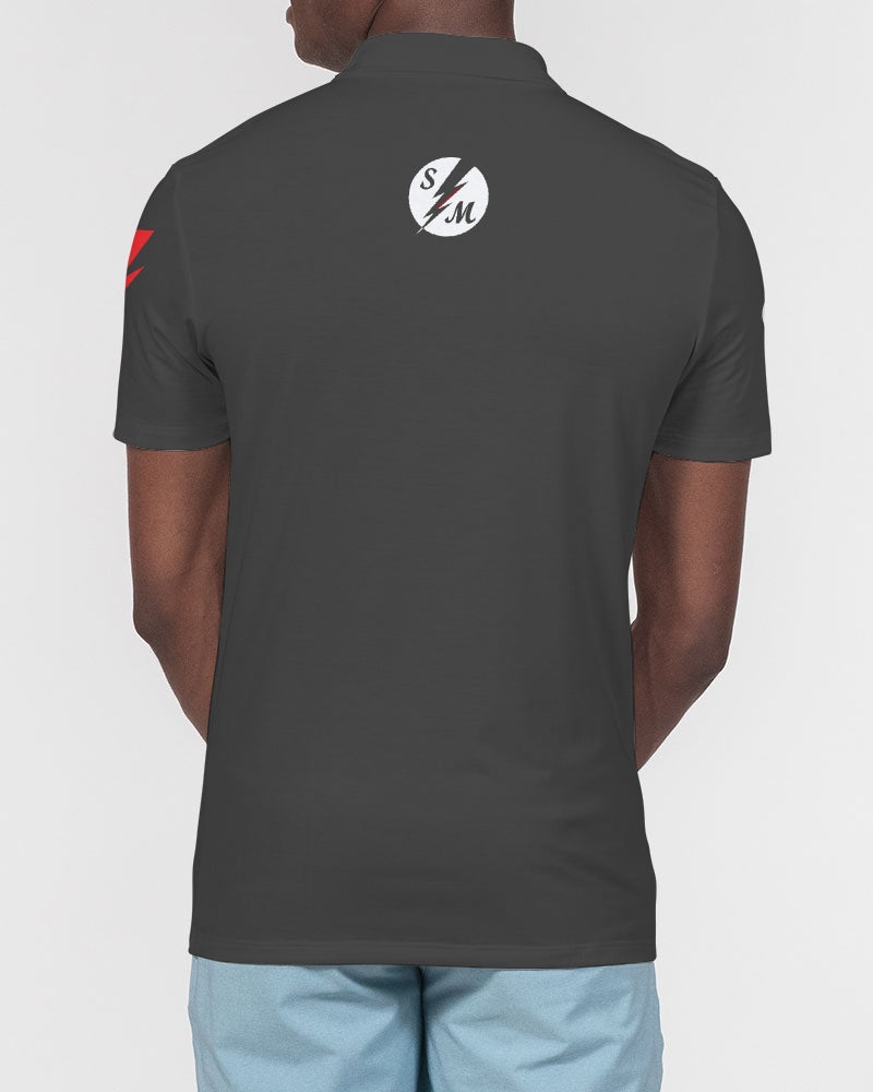 Speed Monkey Men's Golf Slim Fit Short Sleeve Polo