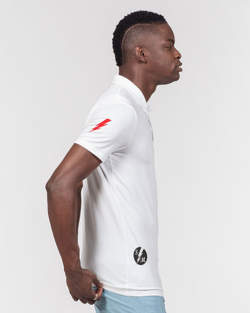 Speed Monkey Men's Golf Slim Fit Short Sleeve Polo