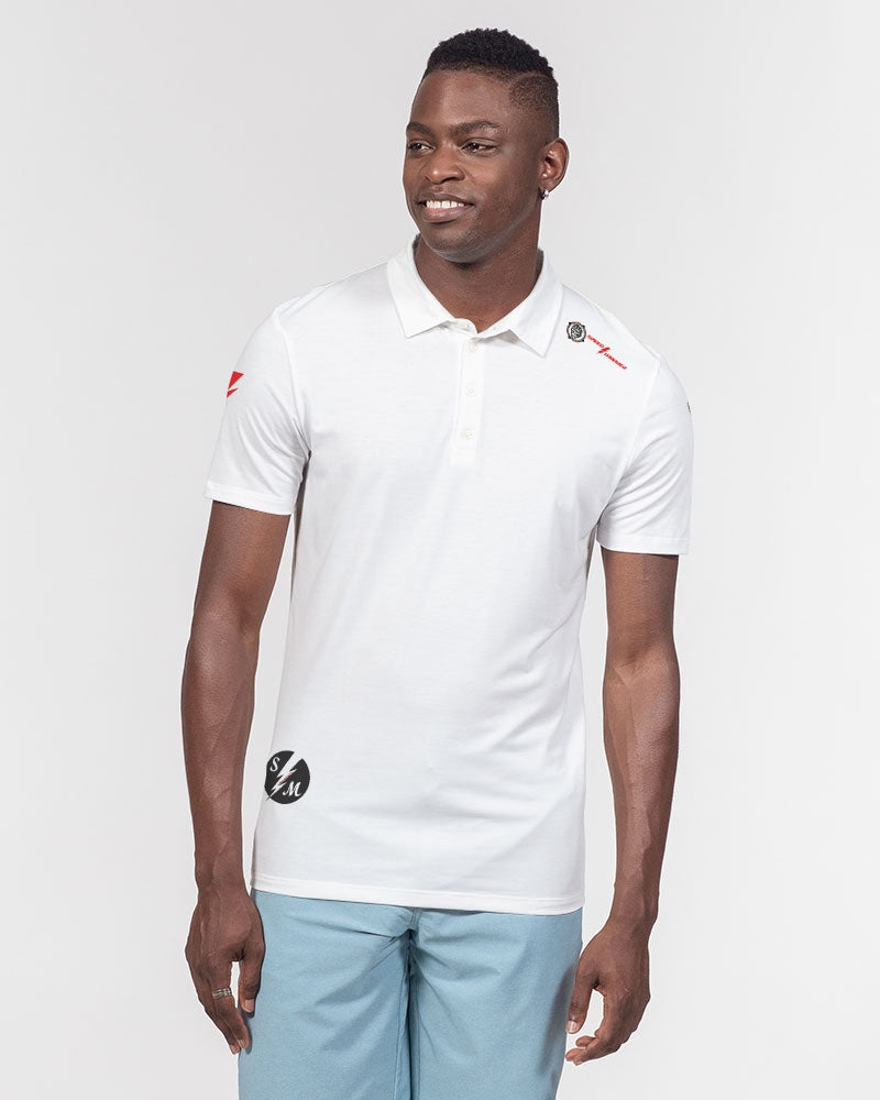 Speed Monkey Men's Golf Slim Fit Short Sleeve Polo