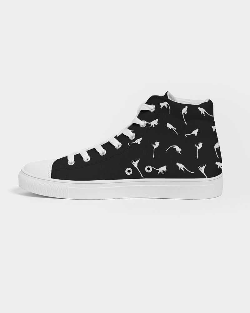 Speed Monkey Men's Corcovado Black Hightop Canvas Shoe
