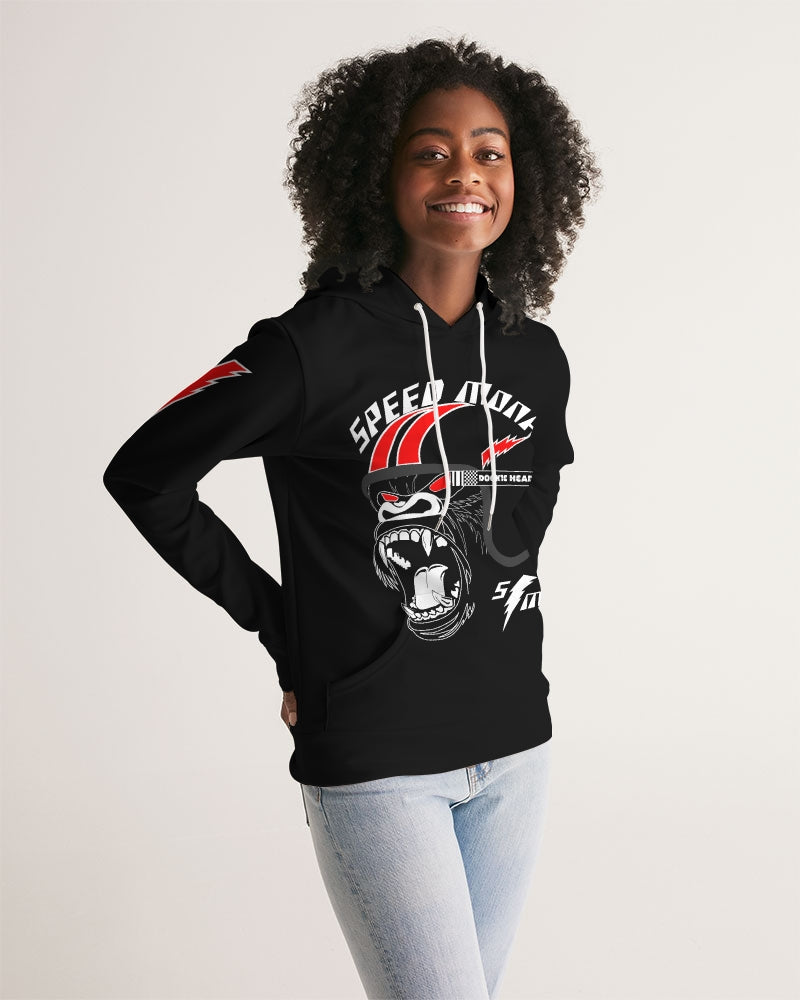 Speed Monkey Women's Black Hoodie