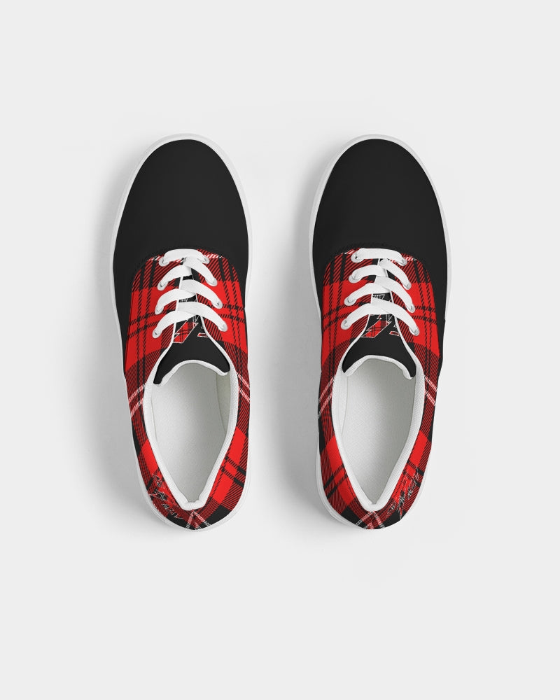 Speed Monkey Men's Corcovado Black Lace Up Canvas Shoe
