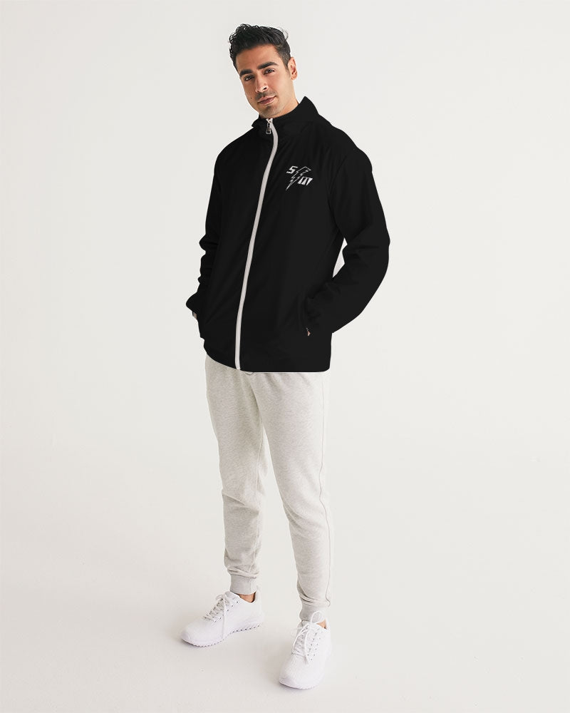 Speed Monkey Men's Black Windbreaker