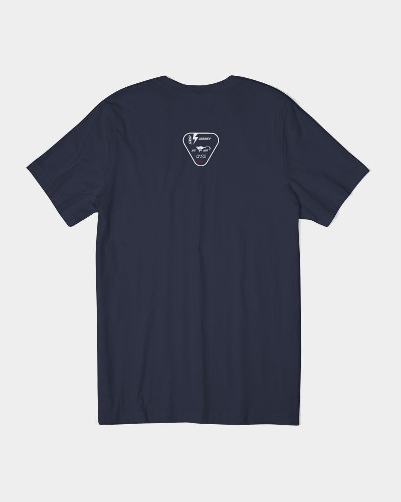 Speed Monkey Lightning Speed Wear Logo Unisex Jersey Tee | Bella + Canvas