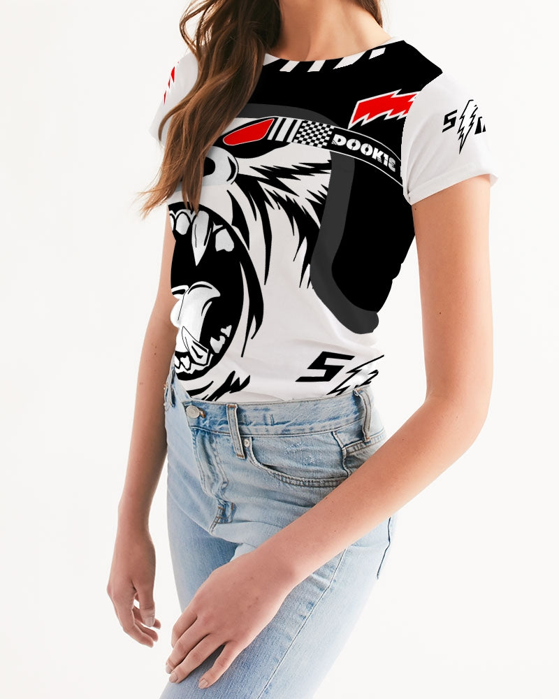 Speed Monkey Women's Retro Helmet Tee