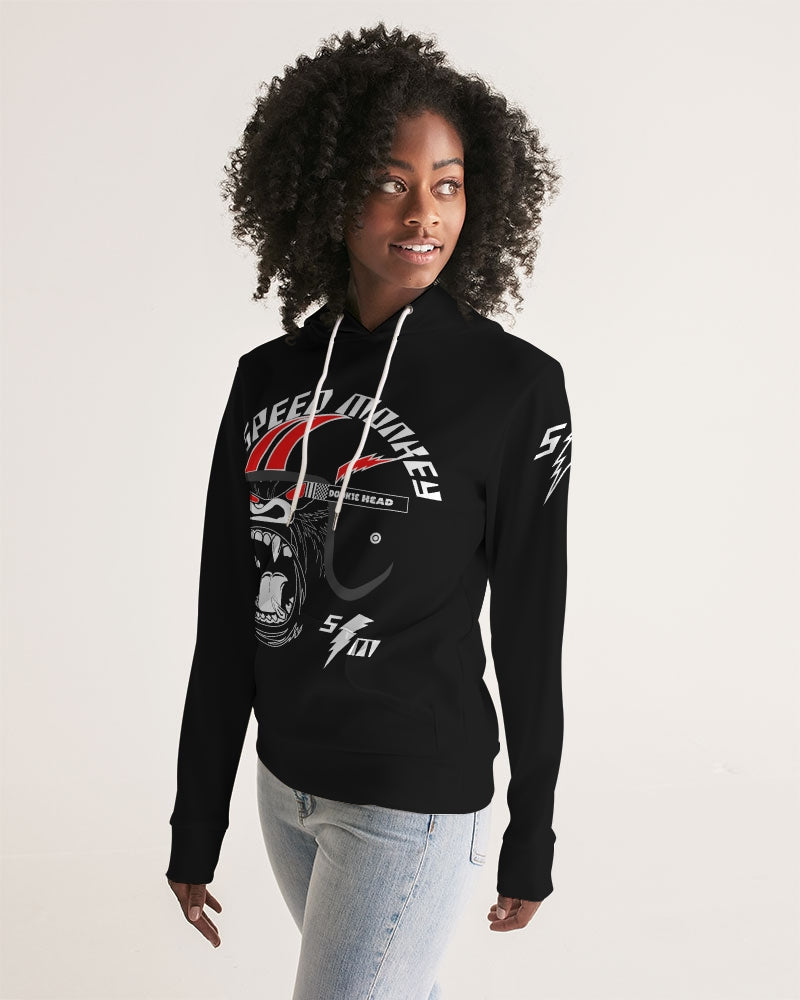 Speed Monkey Women's Black Hoodie