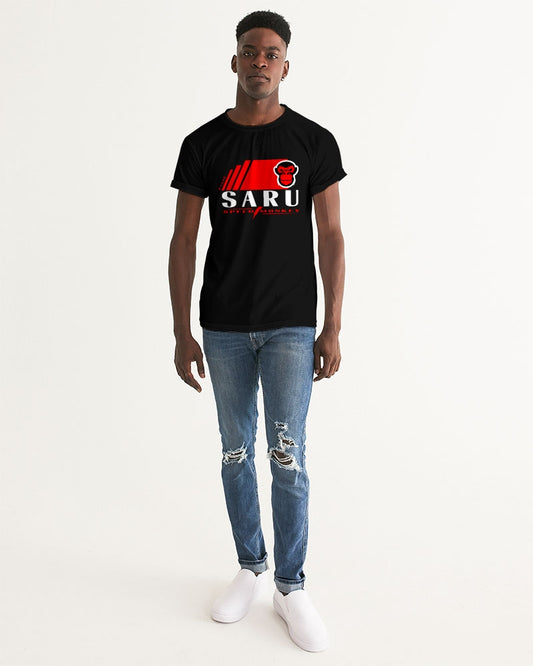 Speed Monkey Men's Raiju Saru Red Graphic Tee