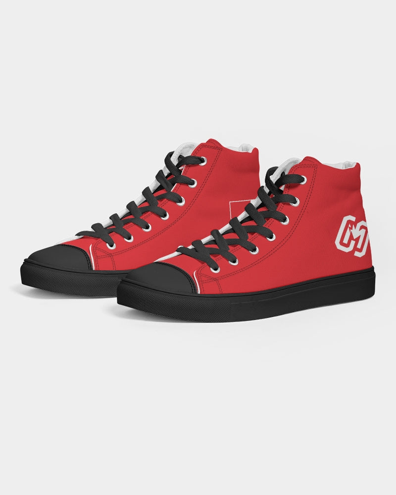 Speed Monkey The Red Men's Hightop Canvas Shoe