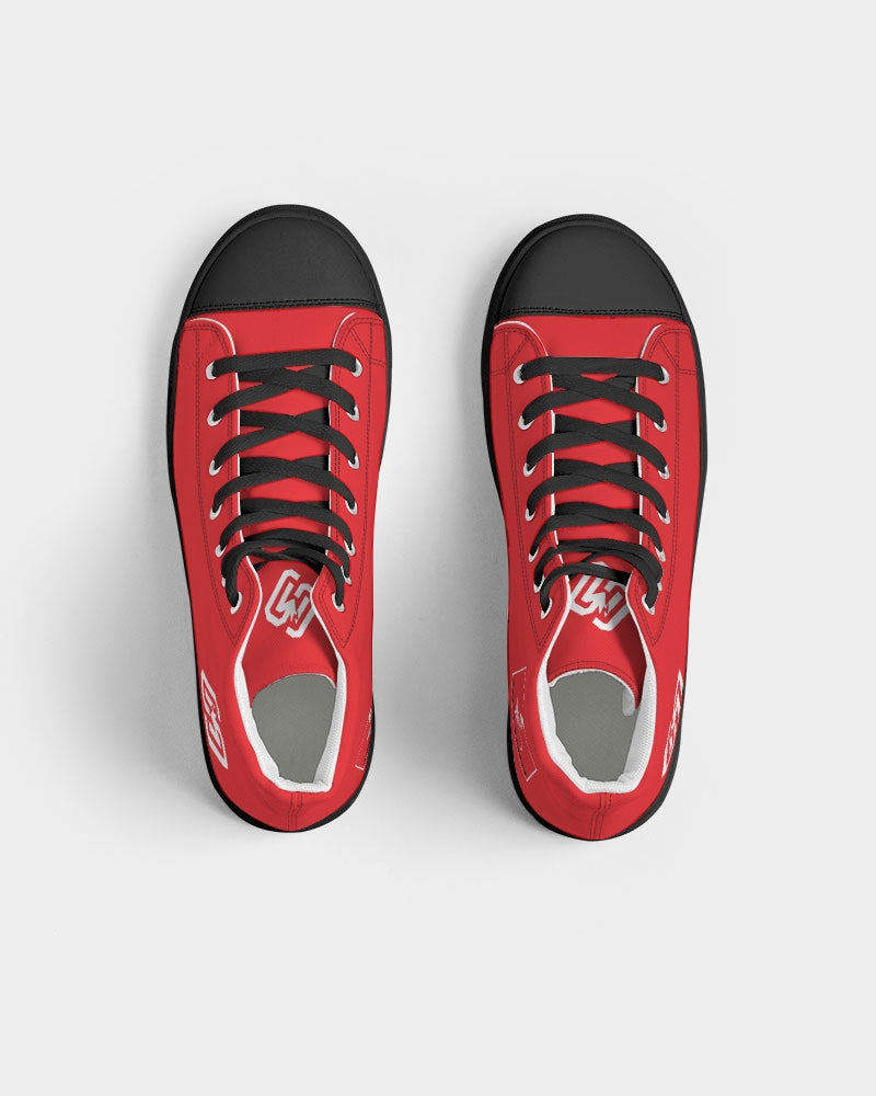 Speed Monkey The Red Men's Hightop Canvas Shoe