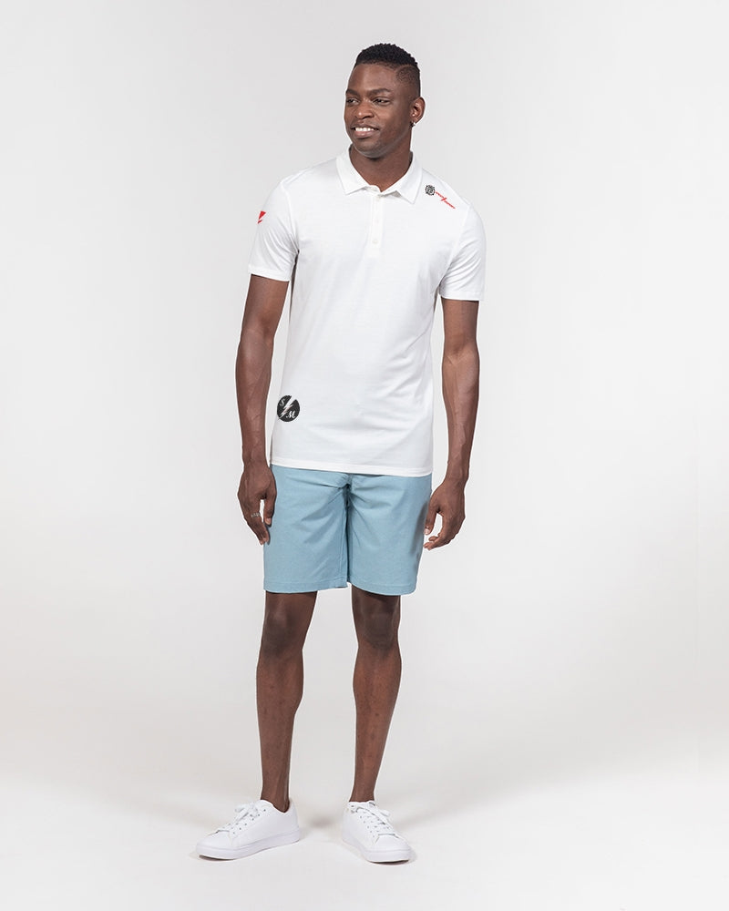 Speed Monkey Men's Golf Slim Fit Short Sleeve Polo