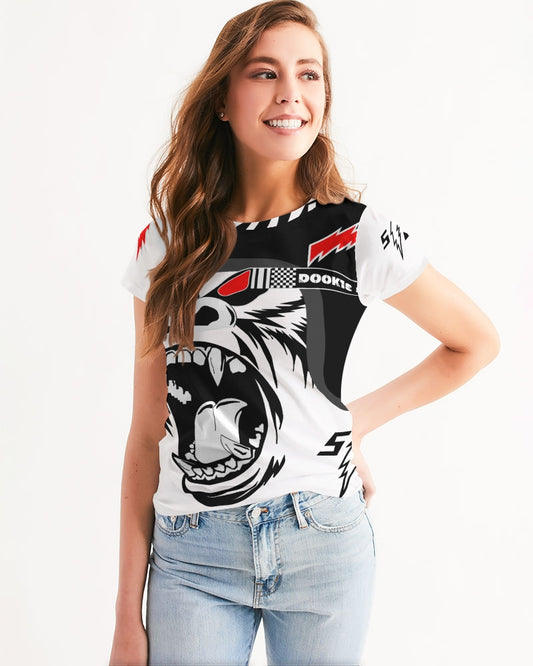 Speed Monkey Women's Retro Helmet Tee