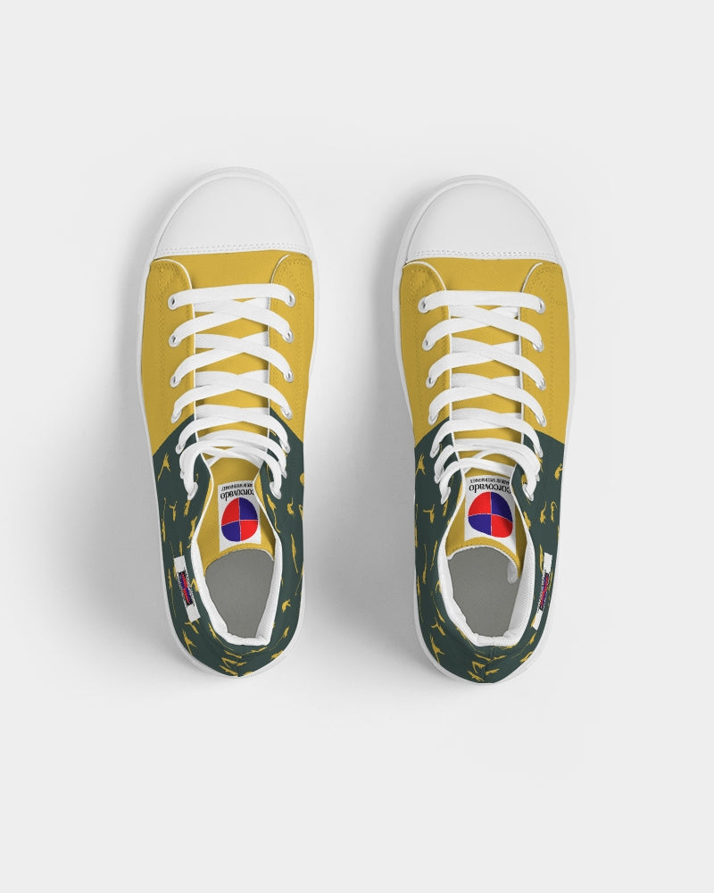 Speed Monkey Women's Corcovado Packers Hightop Canvas Shoe