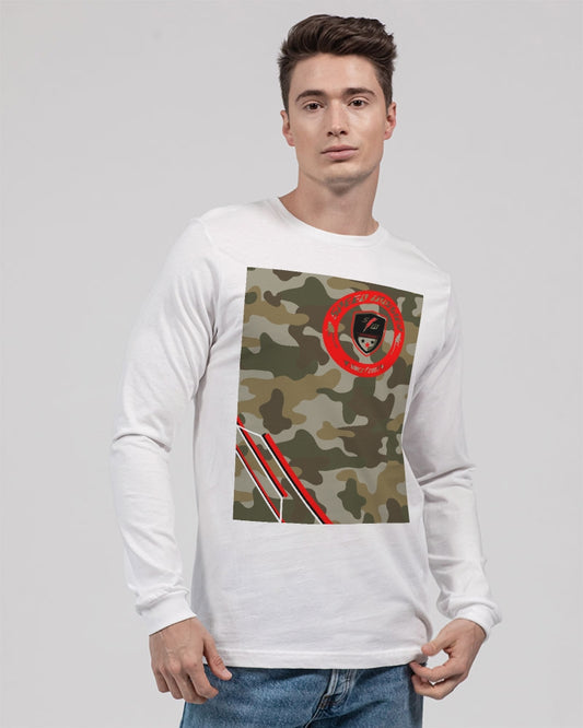 Speed Monkey Camo Logo Unisex Jersey Long Sleeve Tee