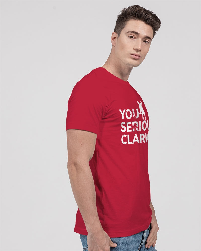 You Serious Clark? Unisex Jersey Tee | Bella + Canvas